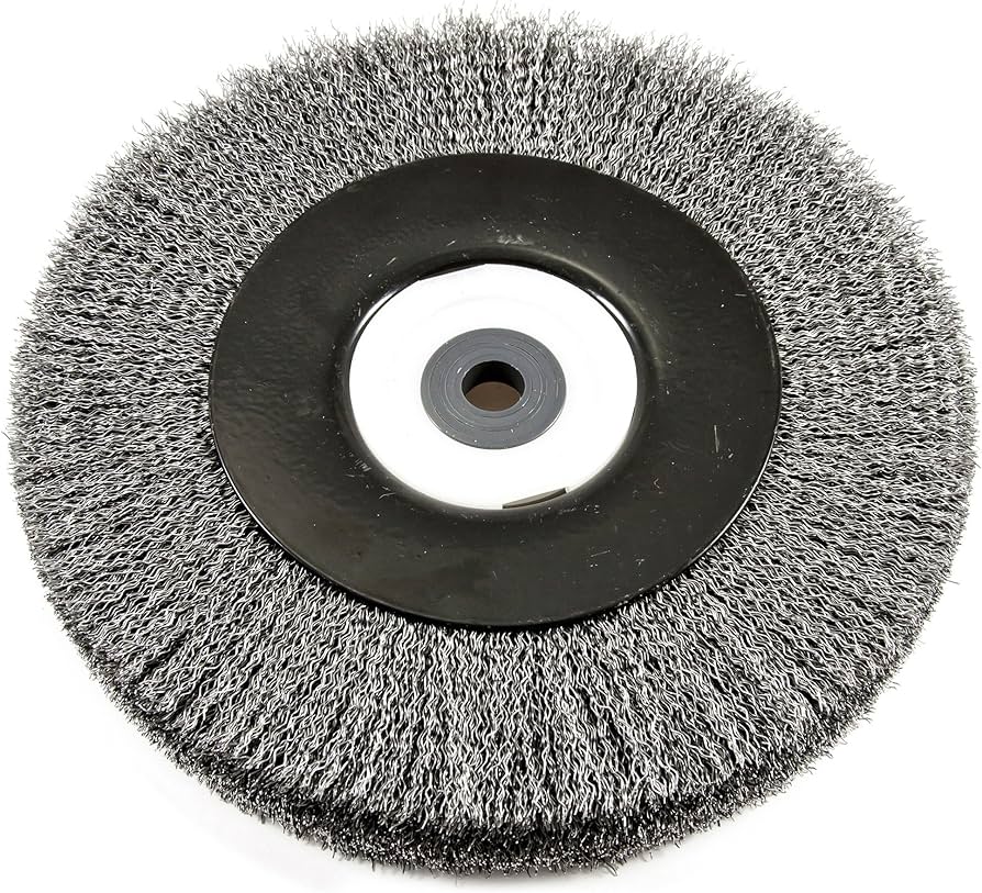 Amazon.com: Forney 72897 Wire Bench Wheel Brush, Industrial Pro