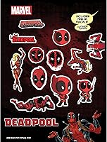 Vista 9 de Marvel Deadpool Calcomanías de vinilo – Juego de 3 calcomanías de vinilo Deadpool para automóvil, ventana, camión, parachoques, laptop, vaso, 1991