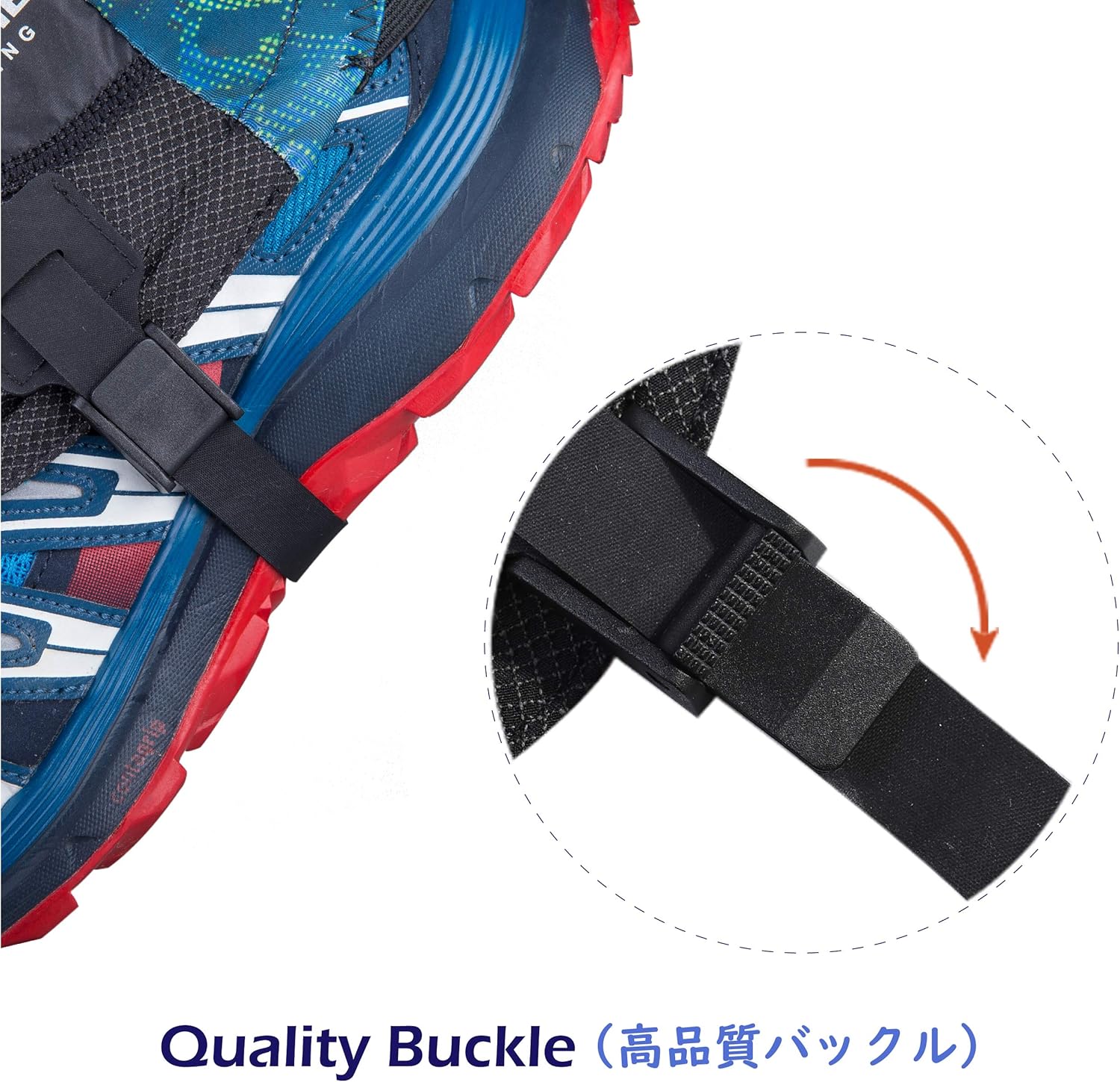 Azarxis Low Trail Gaiters Reflective Ankle Gators Protective Shoe Covers with UV Protection & Breathable & Sand Prevention for Women & Men & Youth Hiking Climbing (Blue) : Sports & Outdoors