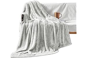 Exclusivo Mezcla Plush Fuzzy Fleece Throw Blanket, Extra Large
