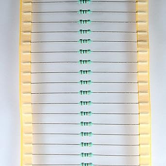 ELECTROBOT 100 PCS 100 OHM CARBON FILM RESISTORS .25 WATT TOLERANCE 5%