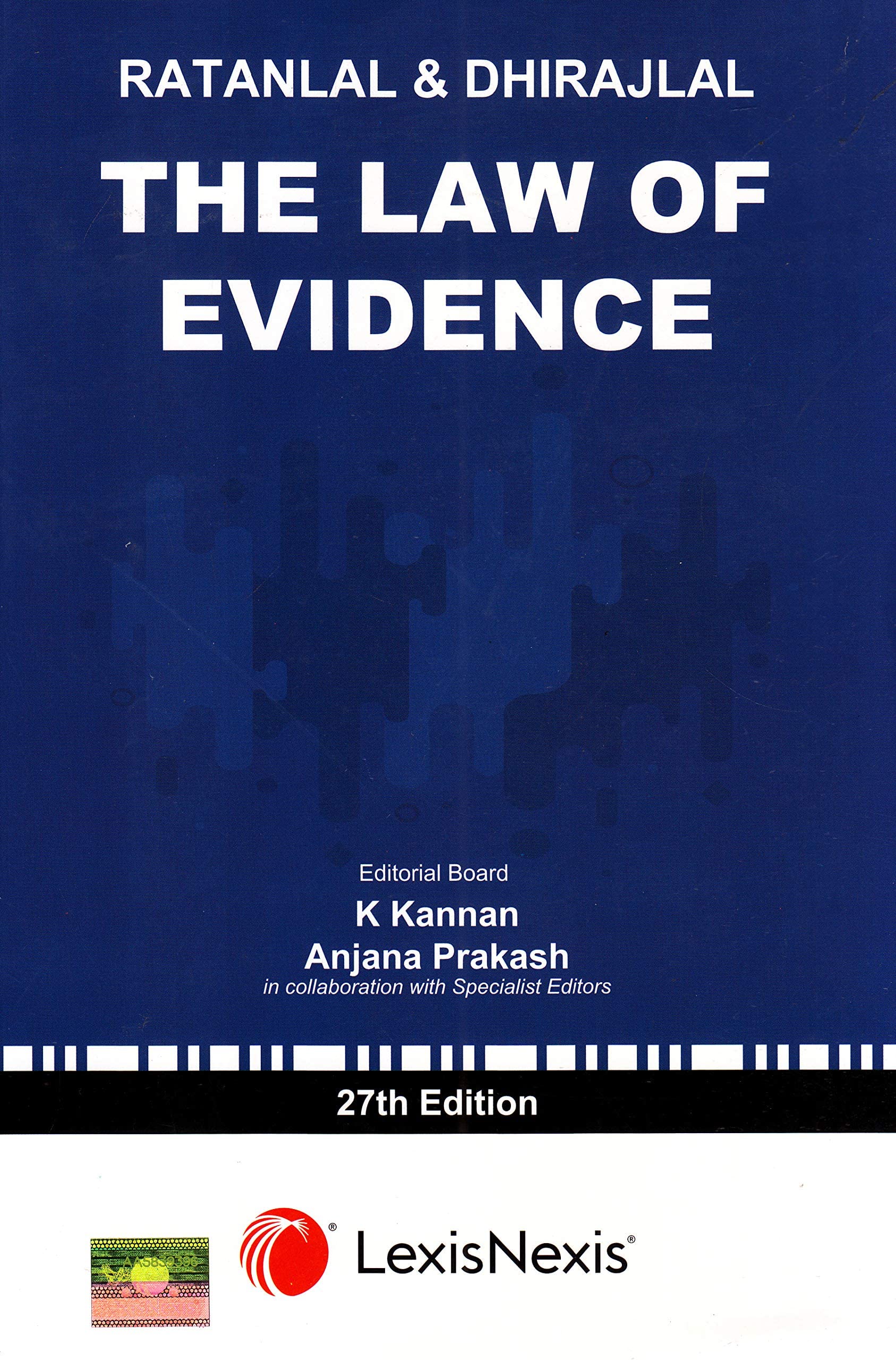 Buy Ratanlal & Dhirajlal’s the Law of Evidence Book Online at Low ...