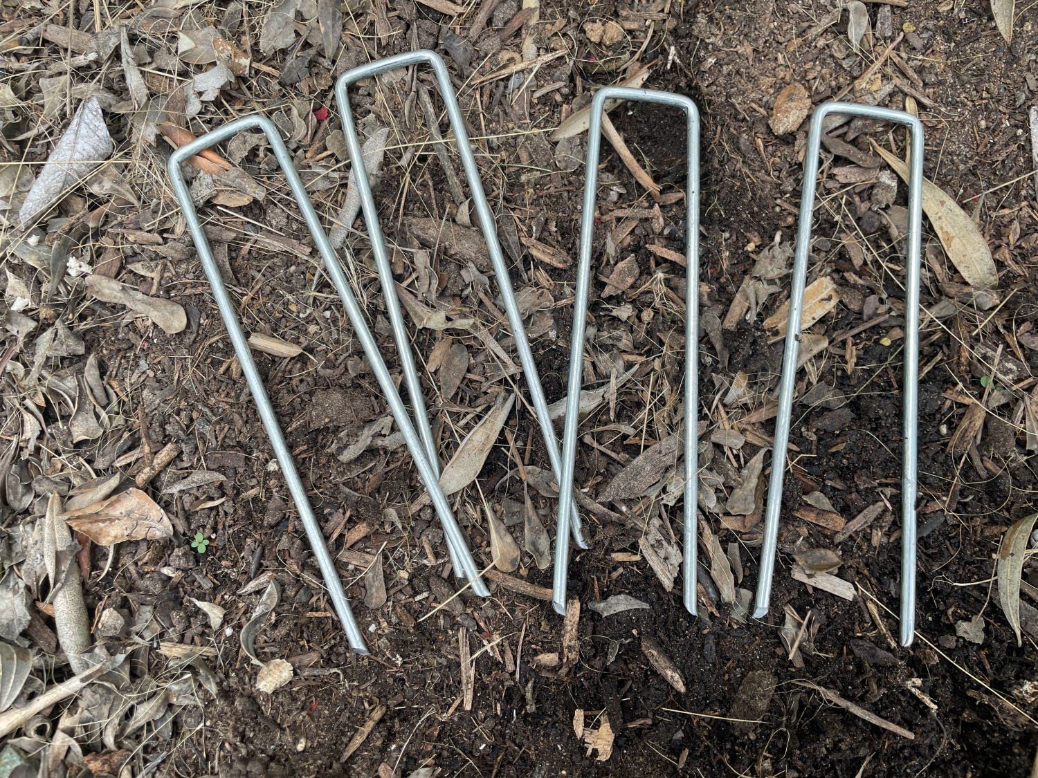 Sandbaggy 6 inch Landscape Sod Staples 9 Gauge Galvanized Steel ~ Great for Hard Soil - 20% Thicker Than Competition - Trusted by Farmers & Contractors Across USA 100 product thumbnail 6