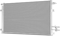 AUTOSAVER88 AC Condenser for 2014-2018 Chevy Silverado 1500/2500, GMC Sierra 1500, 2015-2020 Tahoe Suburban Yukon XL, Cadillac Escalade 5.3L-6.3L - OEM Direct Fit