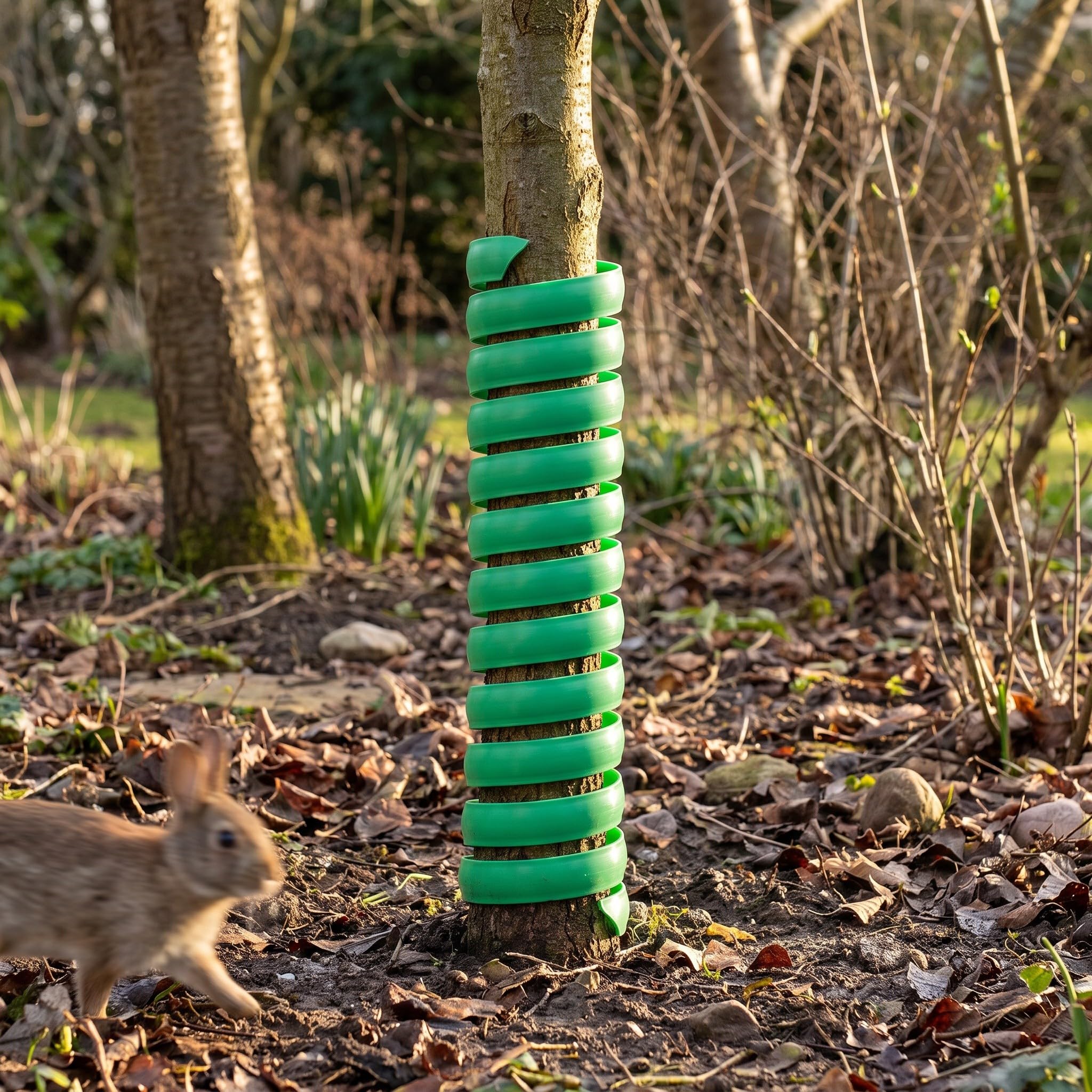 VICASKY 8 Stück 17-Zoll-Spiral-Baumstammschutzhüllen,