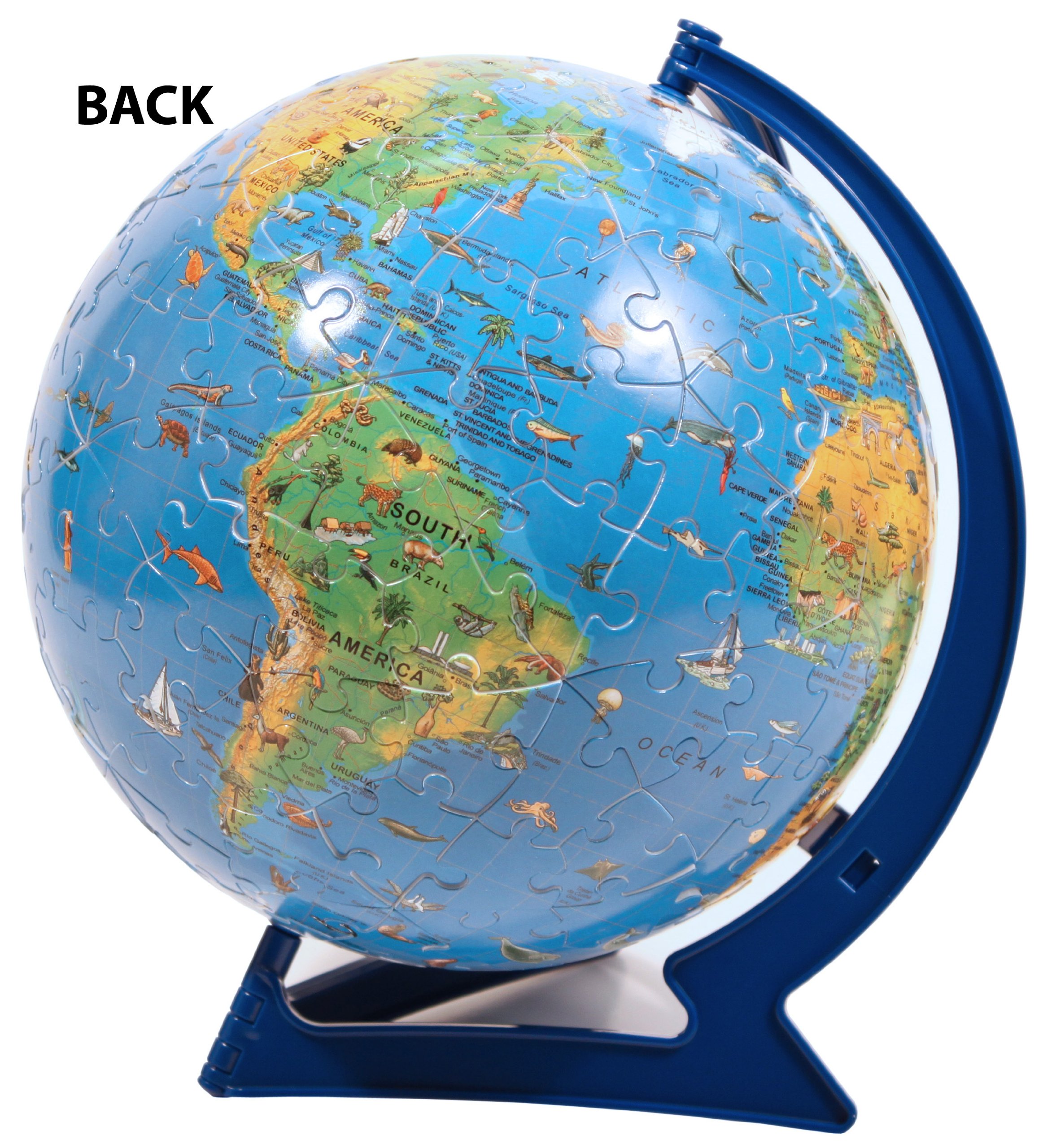 Ravensburger Puzzle Carte du Monde pour Enfants (180 pièces)