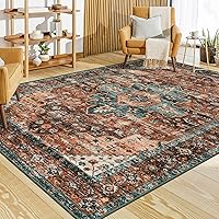 Vista 31 de Moynesa Alfombra Pasillo Ultra-Delgada Lavable - Alfombra Pasillo Antideslizante 2x6 Sin Deslizamiento Alfombra Cuarto de Lavado, Alfombra Vintage