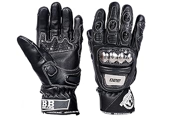 BIKING BROTHERHOOD Semi Gauntlet Gloves 