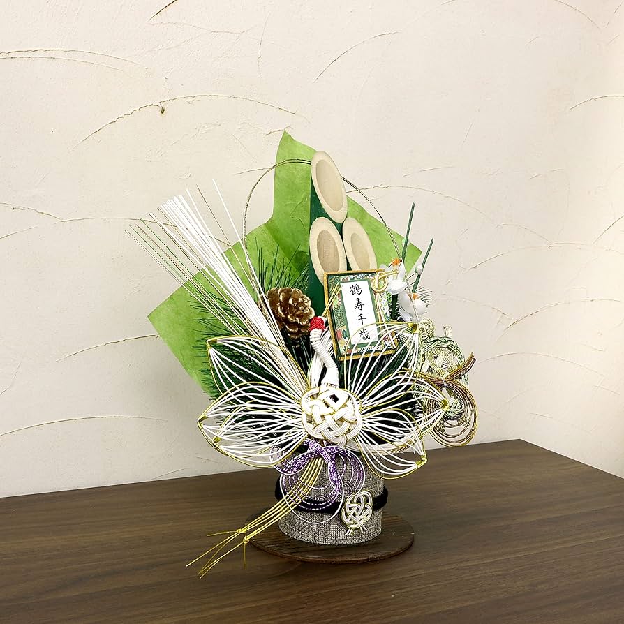 アンパンマン　お正月飾り　門松87(正絹帯使用) Amazon.co.jp: 山一商店 正月飾り 門松 置物飾り 松鶴 K-1241