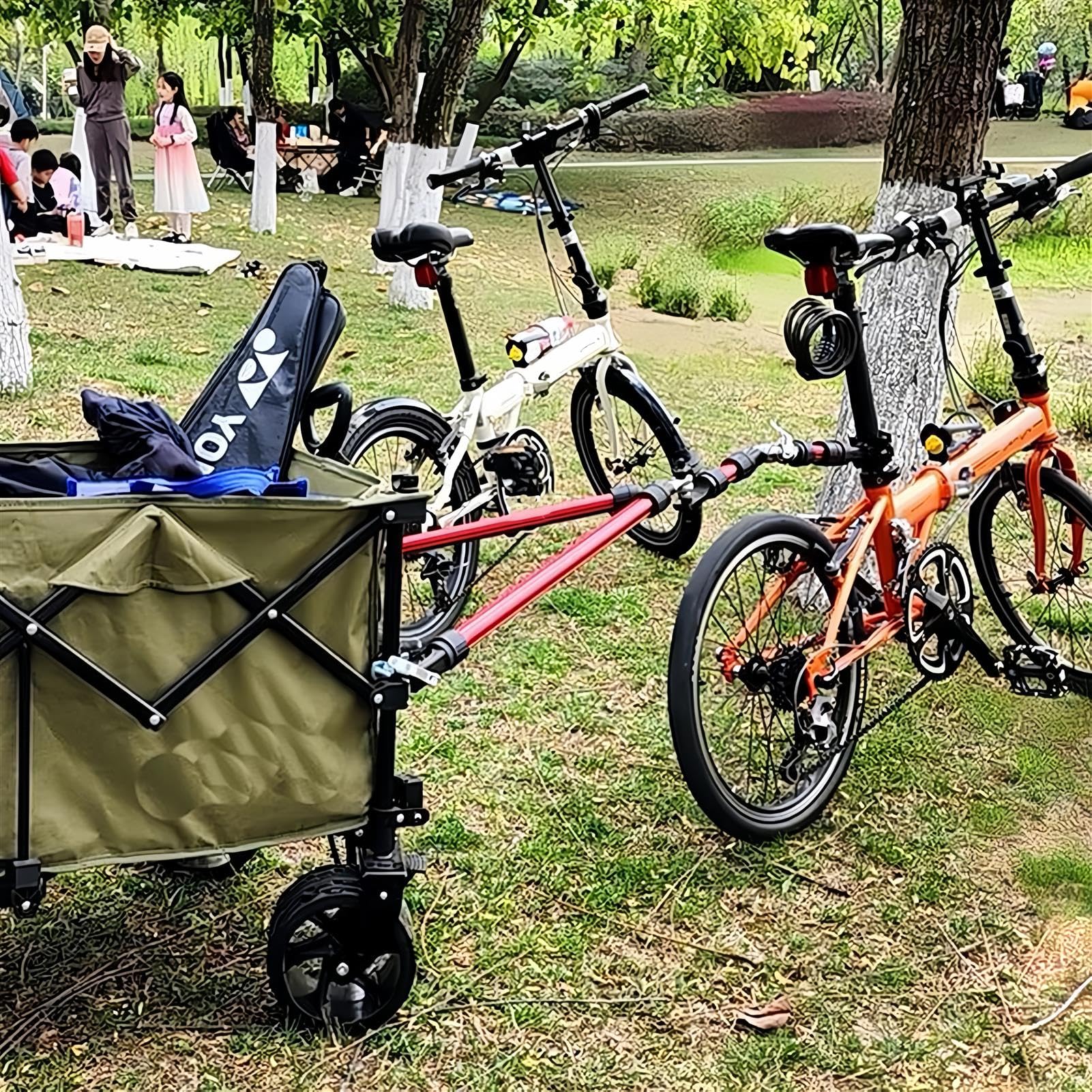 Universeller Fahrradanhänger-Anschluss für sicheres Abschleppen und vielseitige Outdoor-Abenteuer