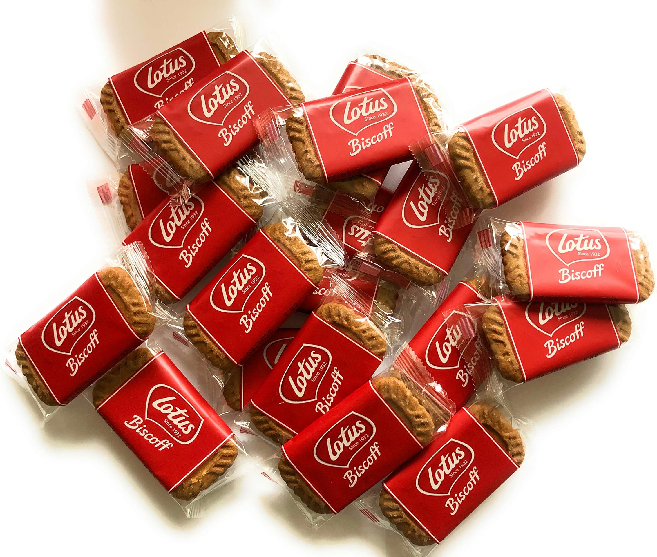 20 x Lotus Biscoff Biscuits Individually Wrapped