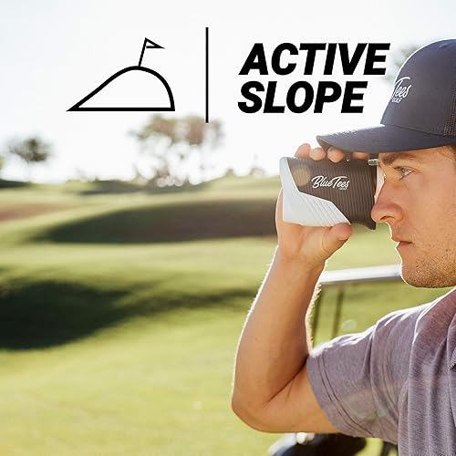 Miniatura 3 de Blue Tees Golf Telémetro láser Series 2 Pro Slope para golf de 800 yardas, medición de pendiente, bloqueo de bandera con vibración de pulso, aumento