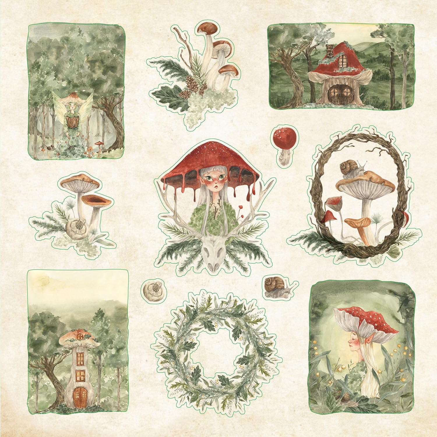 Enchanted Forest Sticker Book (over 800 stickers!) image 3