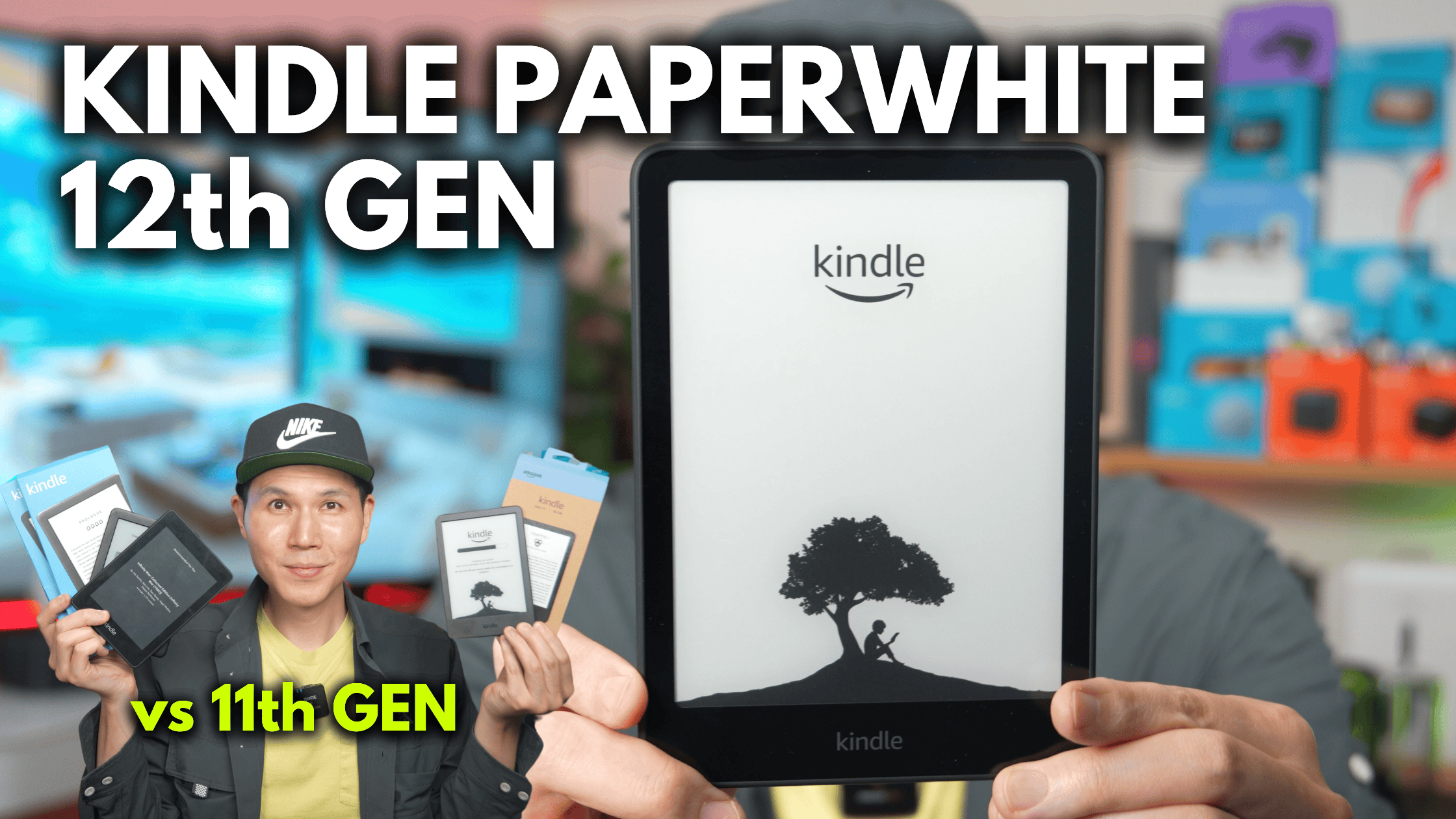 Watch Amazon Kindle Paperwhite 12th Gen vs 11th Gen REVIEW on
