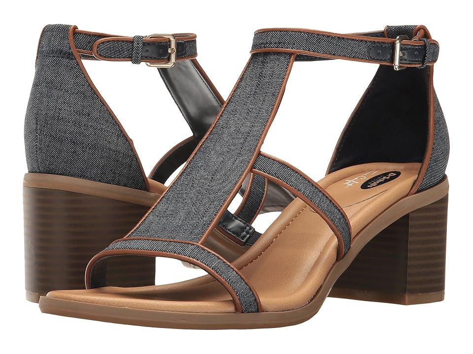 

Dr. Scholl's Shine (Denim/Tan) Women's Shoes