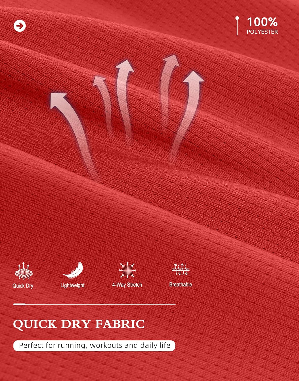 G Gradual Men's Running Shirts Long Sleeve Athletic Shirt Lightweight Quick Dry Quarter Zip Pullover for Men Workout Gym Golf - Image 6