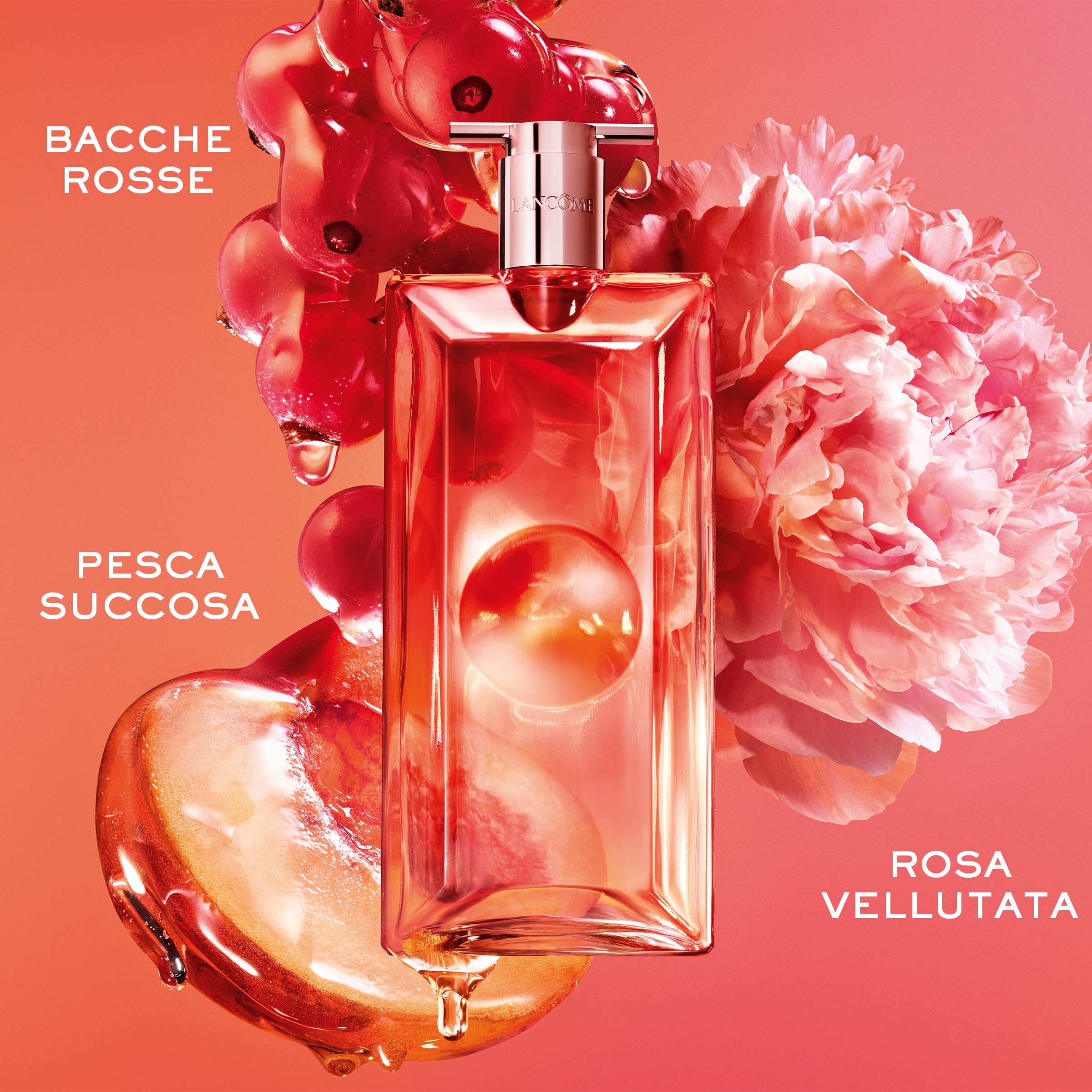Lancôme - Idôle Peach'N Roses - Eau de Parfum - Fragranza Fruttata, Floreale e Acidula - Profumo da Donna
