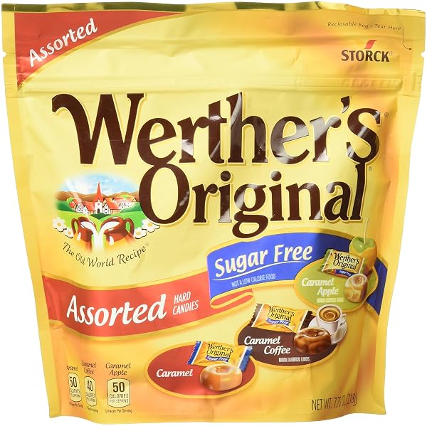 WERTHERS ORIGINAL Mini Sugar Free Hard Candies