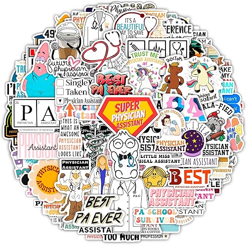 Miniatura 40 de BulbaCraft 100 calcomanías divertidas de trabajo para adultos, calcomanías para el trabajo de adultos, calcomanías para adultos, calcomanías