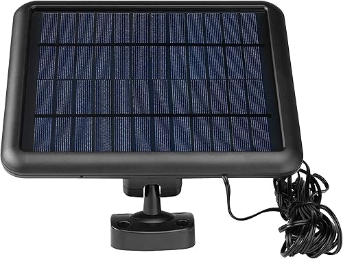 Miniatura 3 de UMR Luz de inundación solar de seguridad de garaje de 3 cabezales súper brillante de 188 LED con sensor PIR, área de iluminación amplia, cabezal