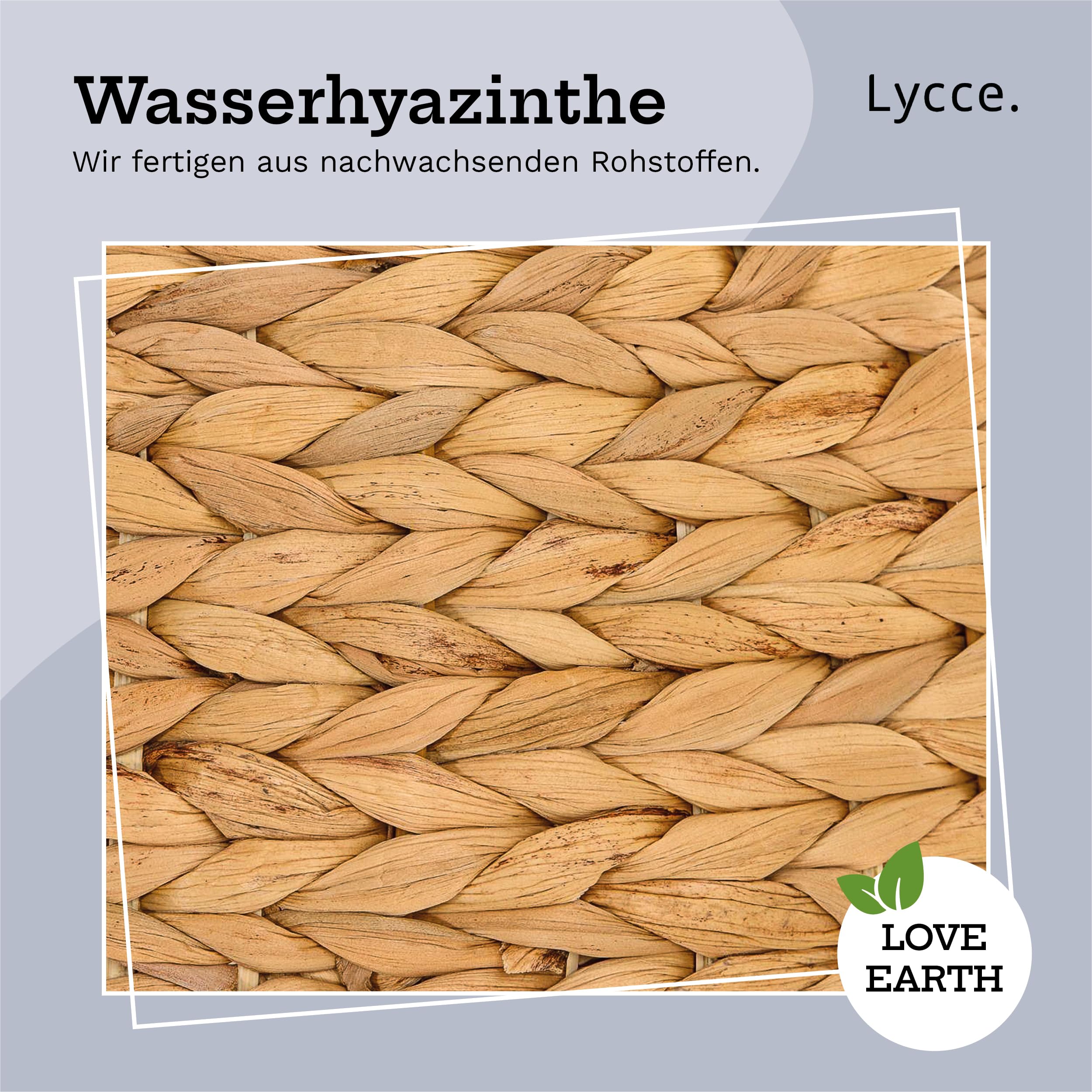 Lycce Legowisko dla psa legowisko dla kota opal hiacynt wodny naturalny rozm. 4 (Ø 70 cm)