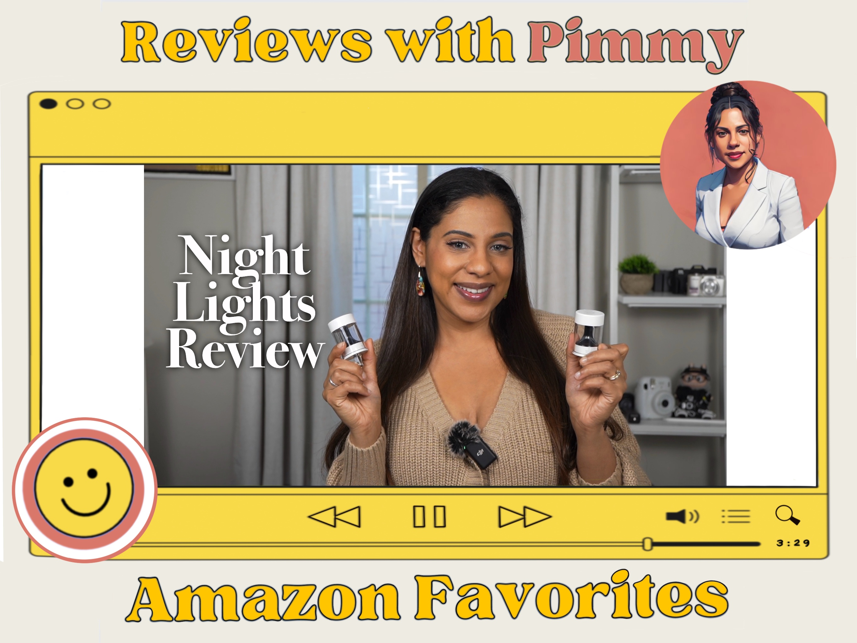Watch Modern LED Night Lights | Touch Control, 3-Color Options ...