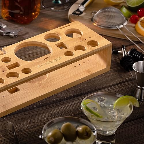 Miniatura 2 de Mixology Bartender kit  Juego de barman profesional de 31 piezas por Mixthology - herramientas de bar, accesorios y juegos de barra para el hogar