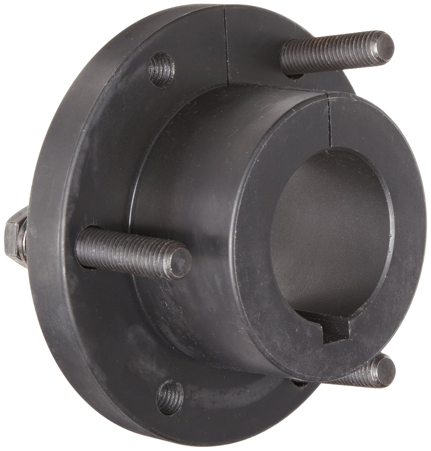 Martin E 35MM Quick Disconnect Bushing, Class 30 Gray Cast Iron, Metric, 35 mm Bore, 97.38 mm OD, 66.67 mm Length