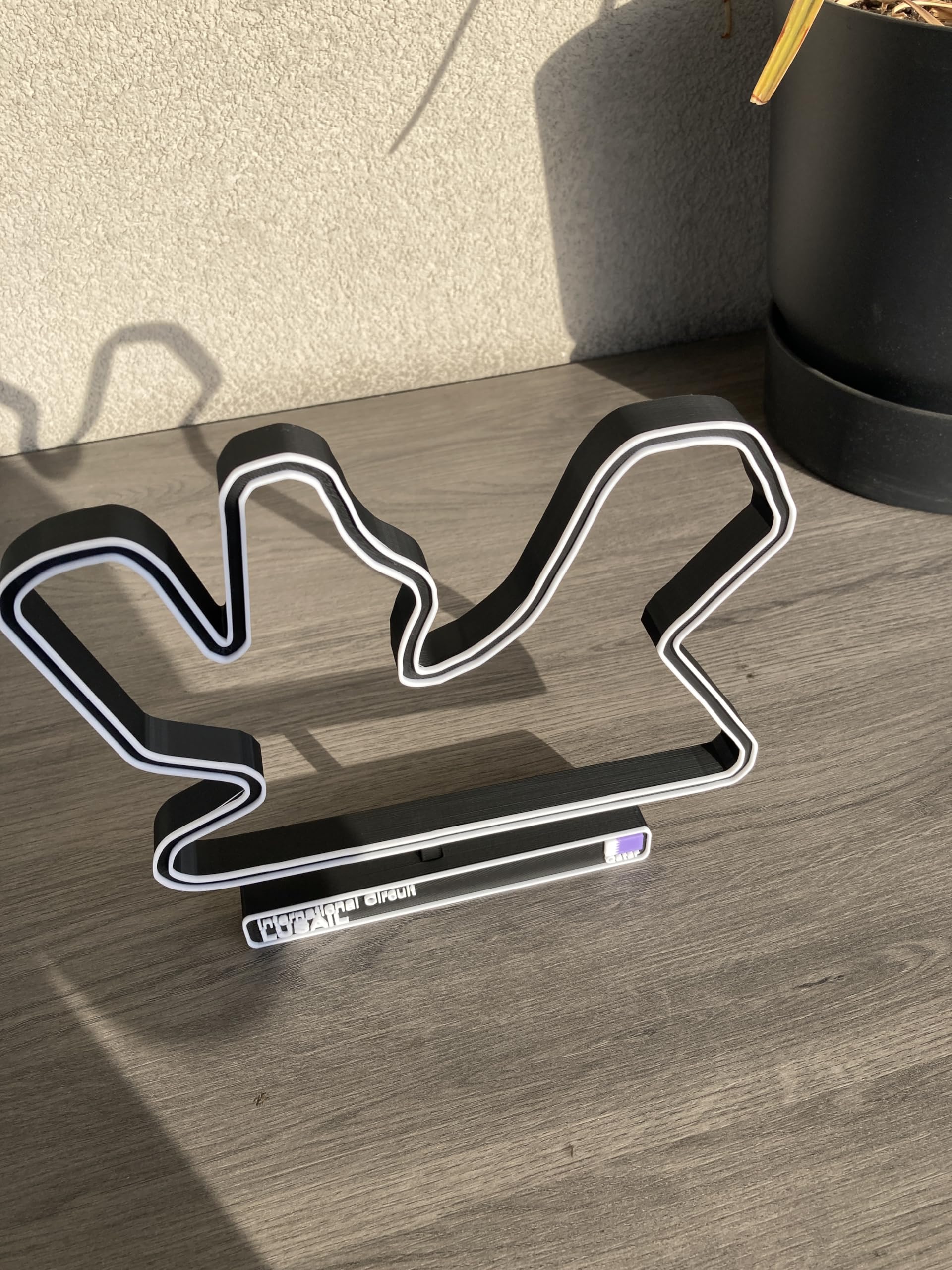 Circuito del Qatar, Modello di Circuito di Corsa 3D, Decorazione Automobile