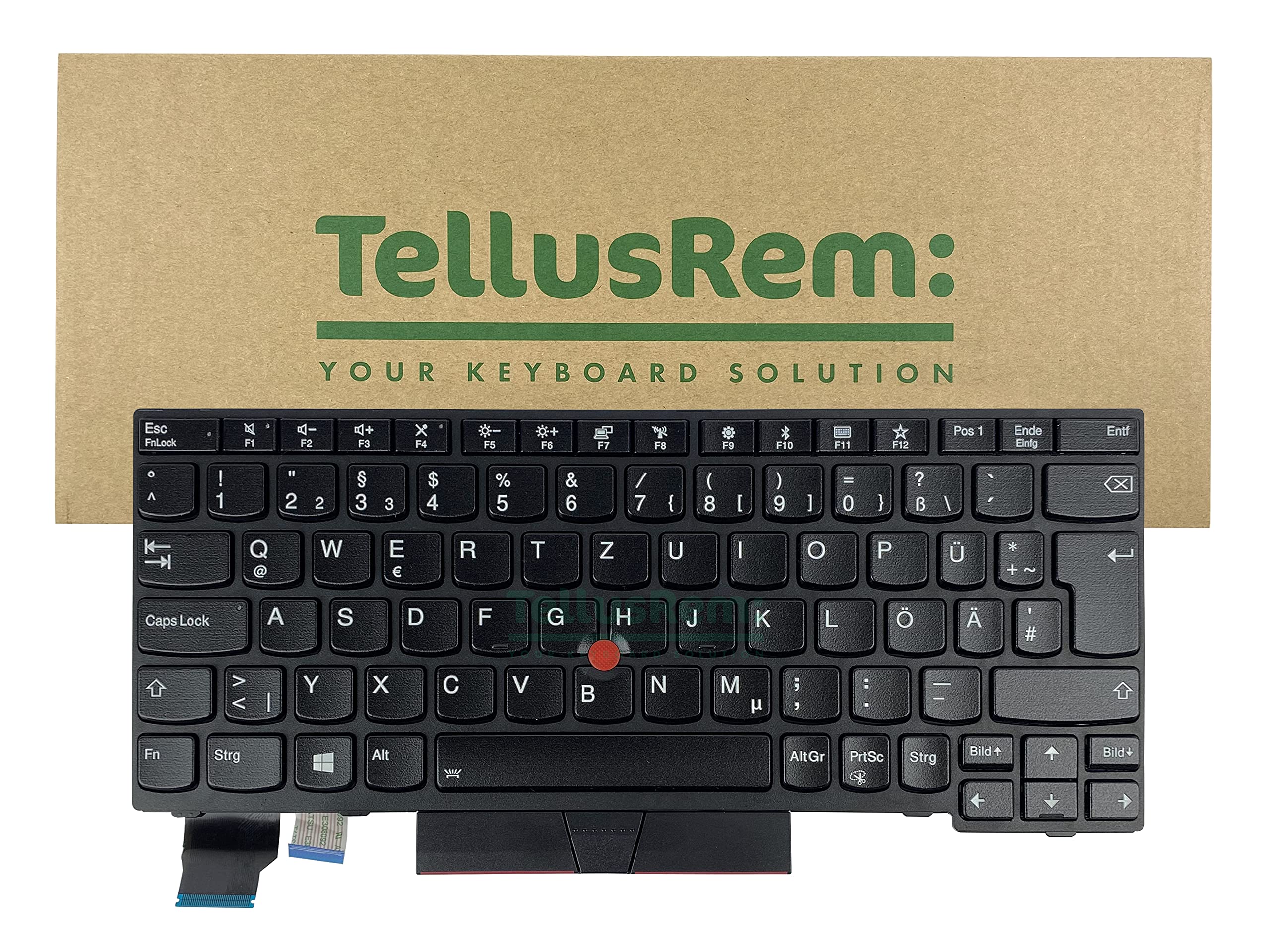 ersatztastatur US International Hintergrundbeleuchtung für Lenovo Thinkpad T490s T495s