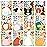 JOYIN 36 Pcs 9x6 Farm Animals Make a face Stickers for Kids, Make Your Own Summer Sticker Sheets, Party Favors Kids Crafts, Goodie Bags Stuffers, Classroom Rewards