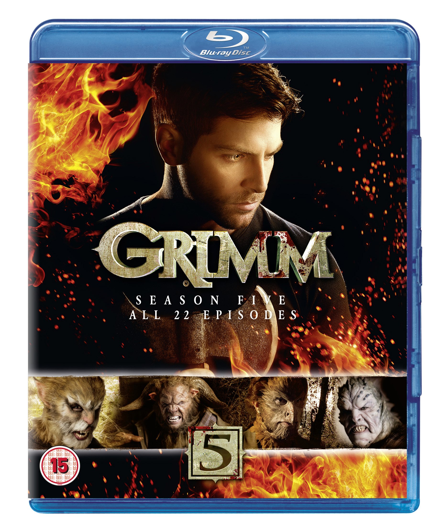 Grimm Season 5 [Blu-ray] [2015]