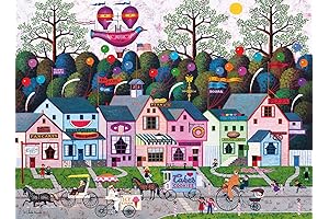 Buffalo Games Charles Wysocki Puzzle 1000 Pieces - Confection Street