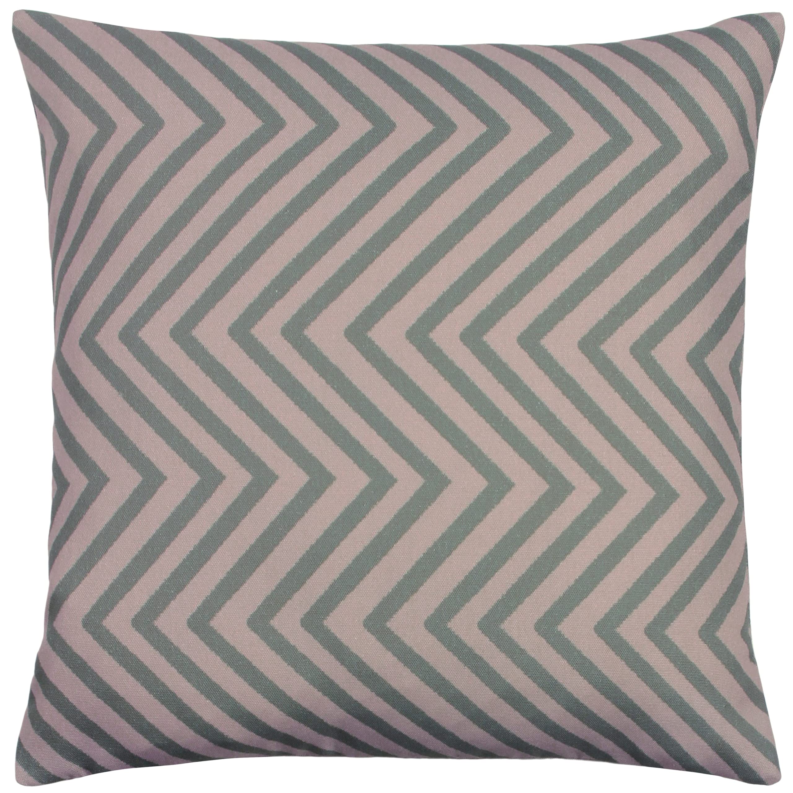 Furn. Zig Zag Geometric Polyester Filled Cushion from B&Q