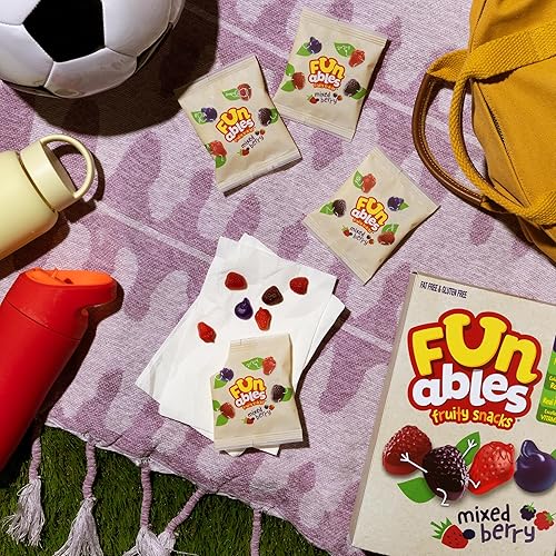 Miniatura 6 de Funables Snacks de frutas, bayas mixtas, bolsas de 2.5 onzas (paquete de 48)