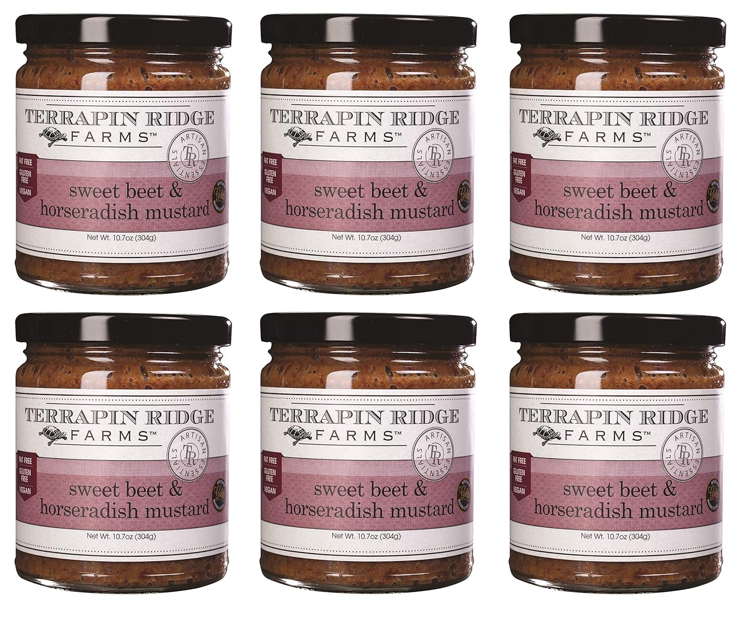 Terrapin Ridge Farms Sweet Beet and Horseradish Mustard