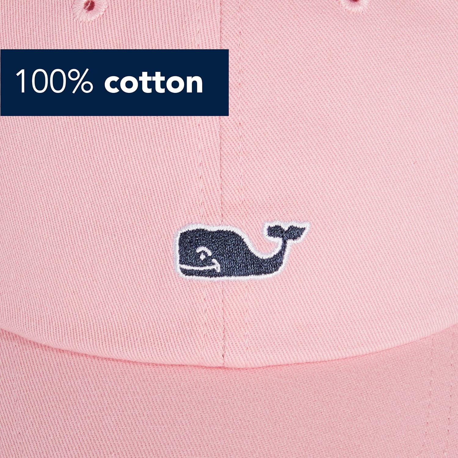 Casquette Vineyard Vines – Vert Et Rouge – Taille Réglable – Occasion – Style Baseball