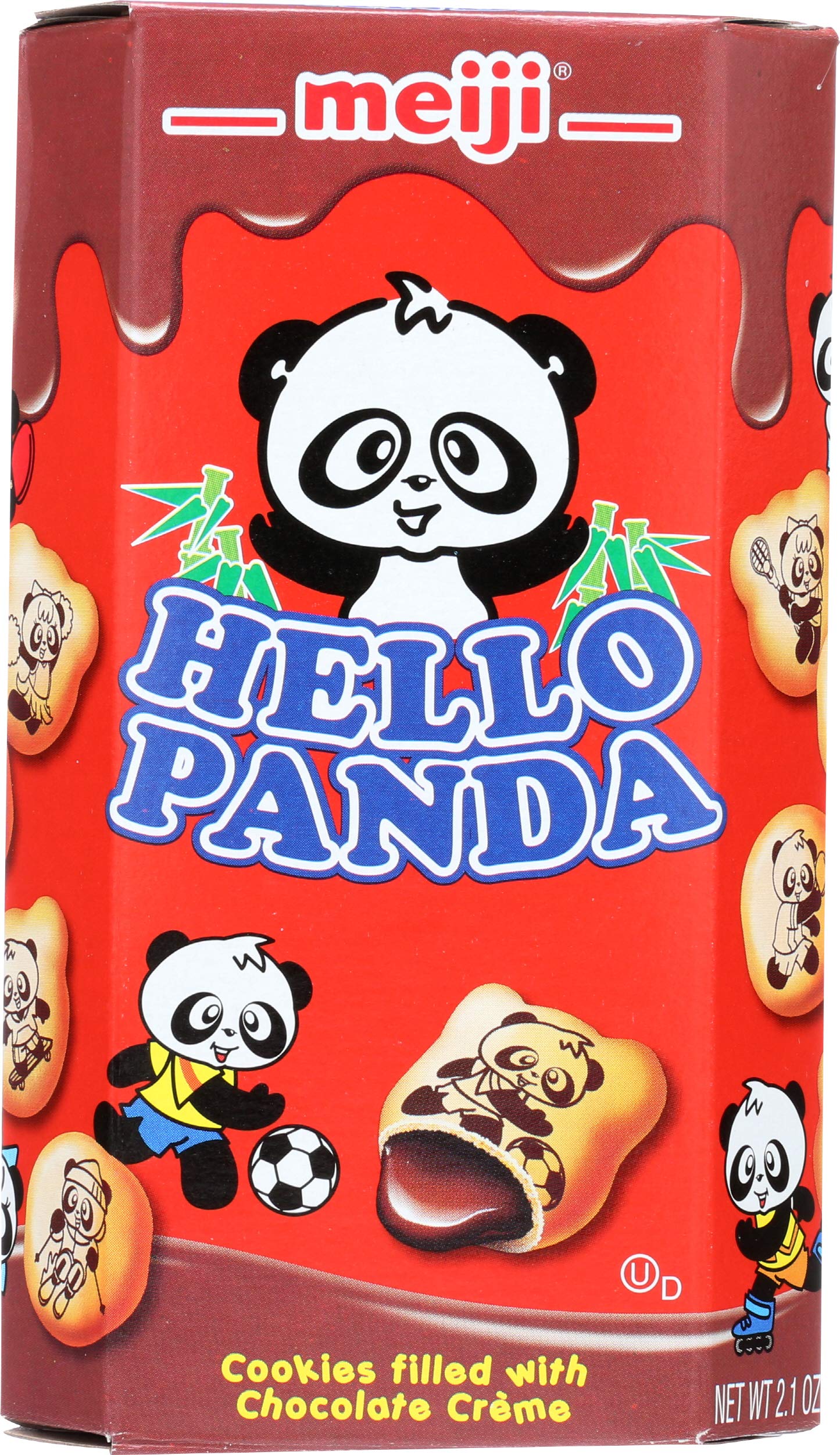 MEIJI Hello Panda Biscuit with Chocolate Cream (2.1oz)