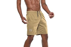 G Gradual Men's 7'' Gold Workout Running Shorts: Your Golden Ticket to Athletic Excellence