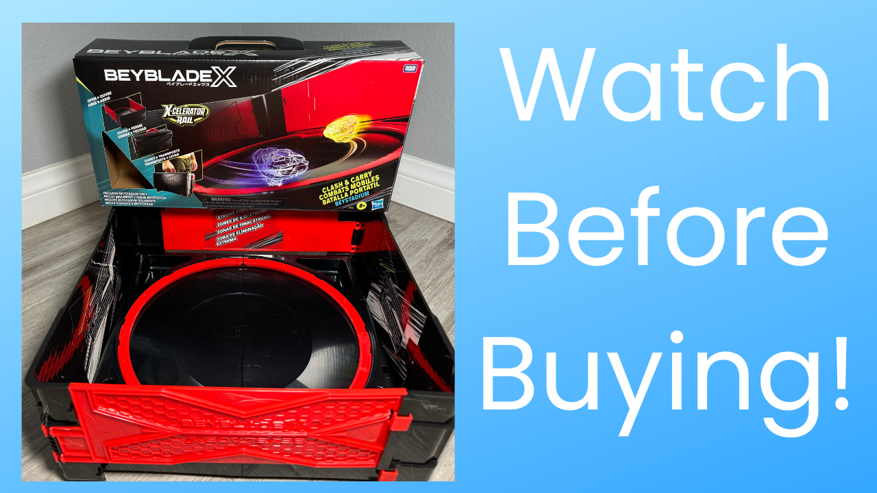 Watch Review-Beyblade x Clash & Carry Stadium on Amazon Live