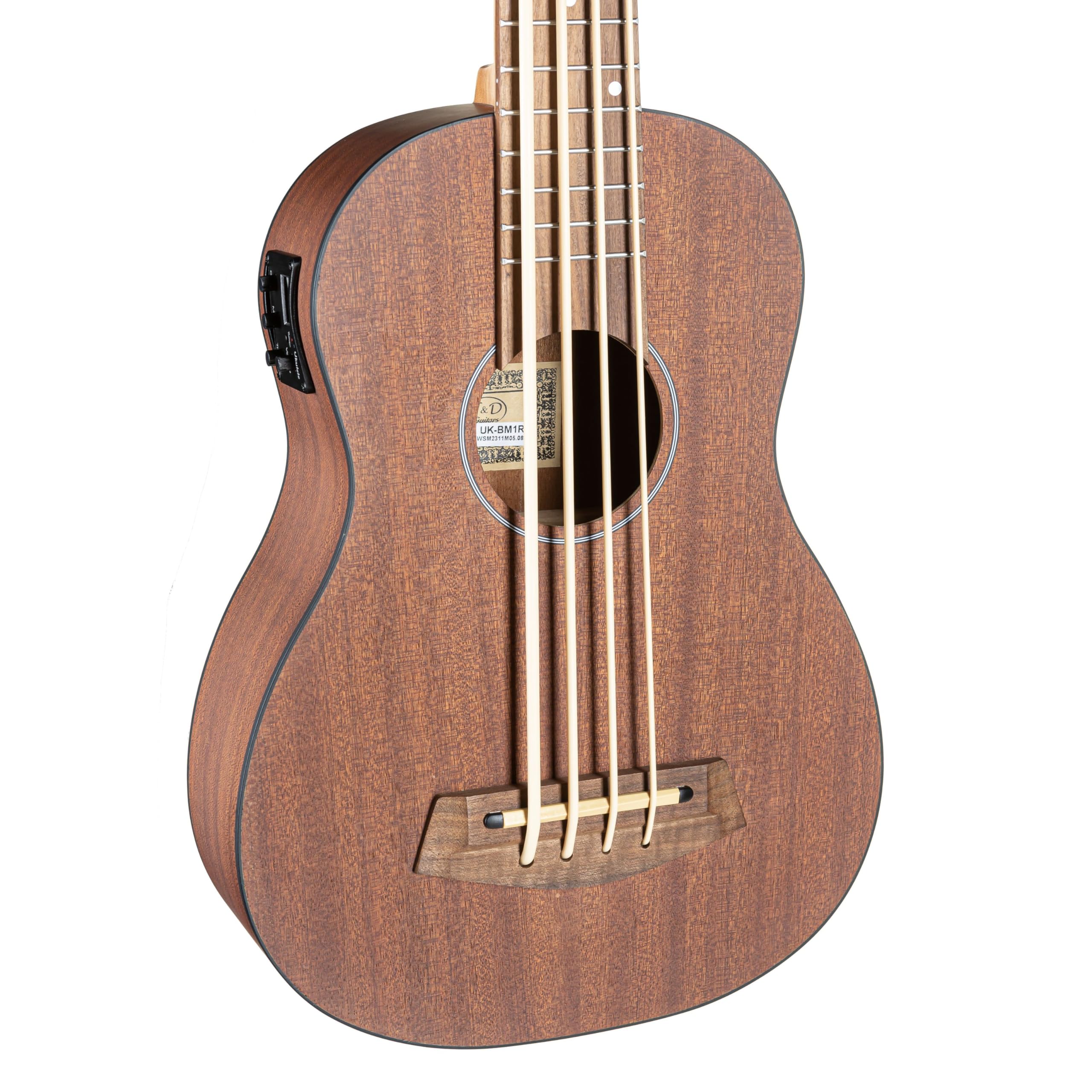 J & D UK-BM1R Bass Ukulele