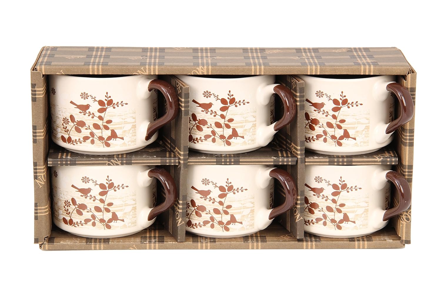 Buy EON Coffee Mug Set, 200 ml, Set of 6 Online at Low Prices in India