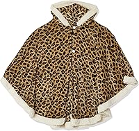 Vista 10 de Capa Comfort Spaces con capucha, de felpa, color blanco