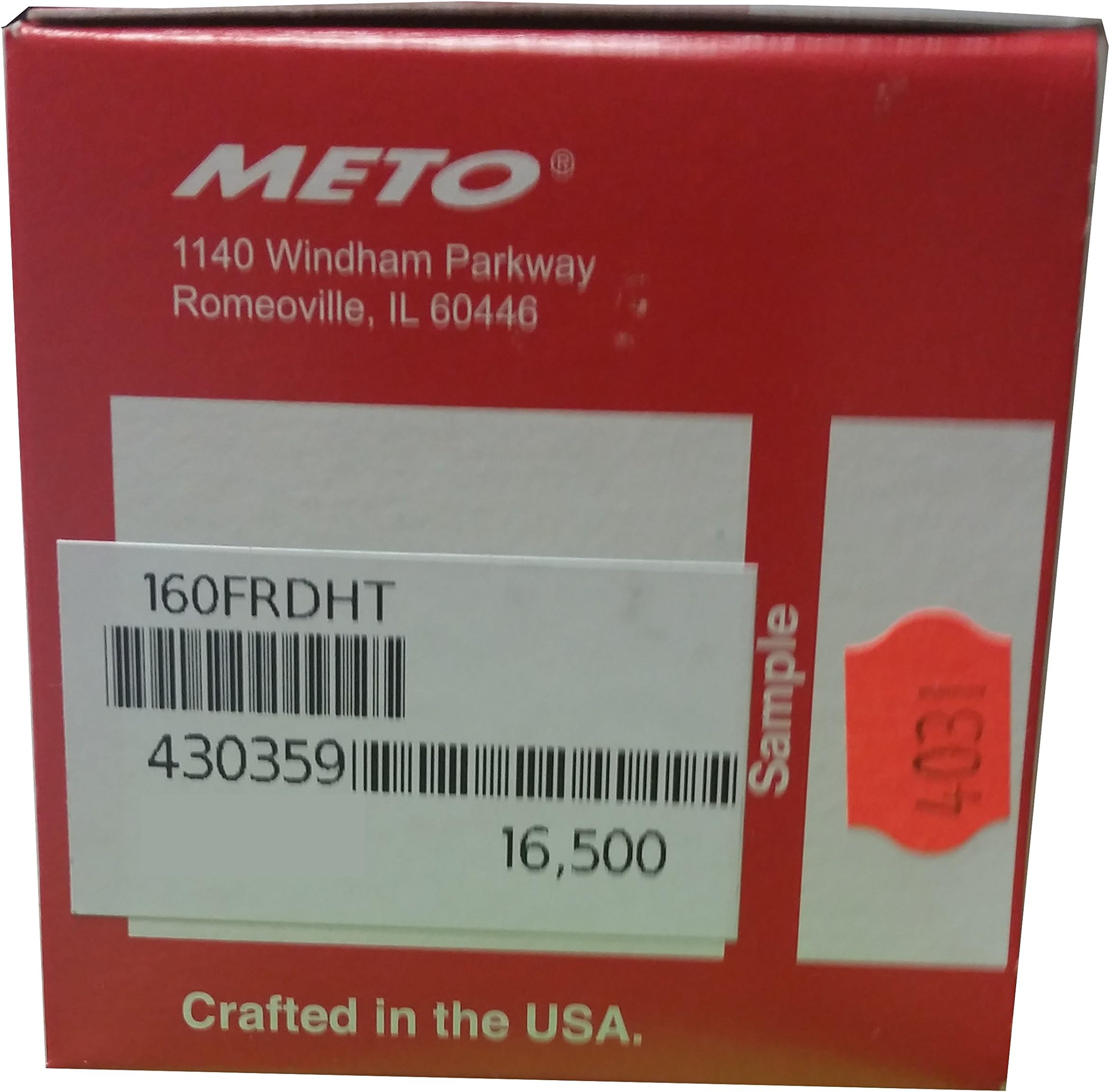 Meto 1600 Fl. Red Labels (16.5m) 5.16