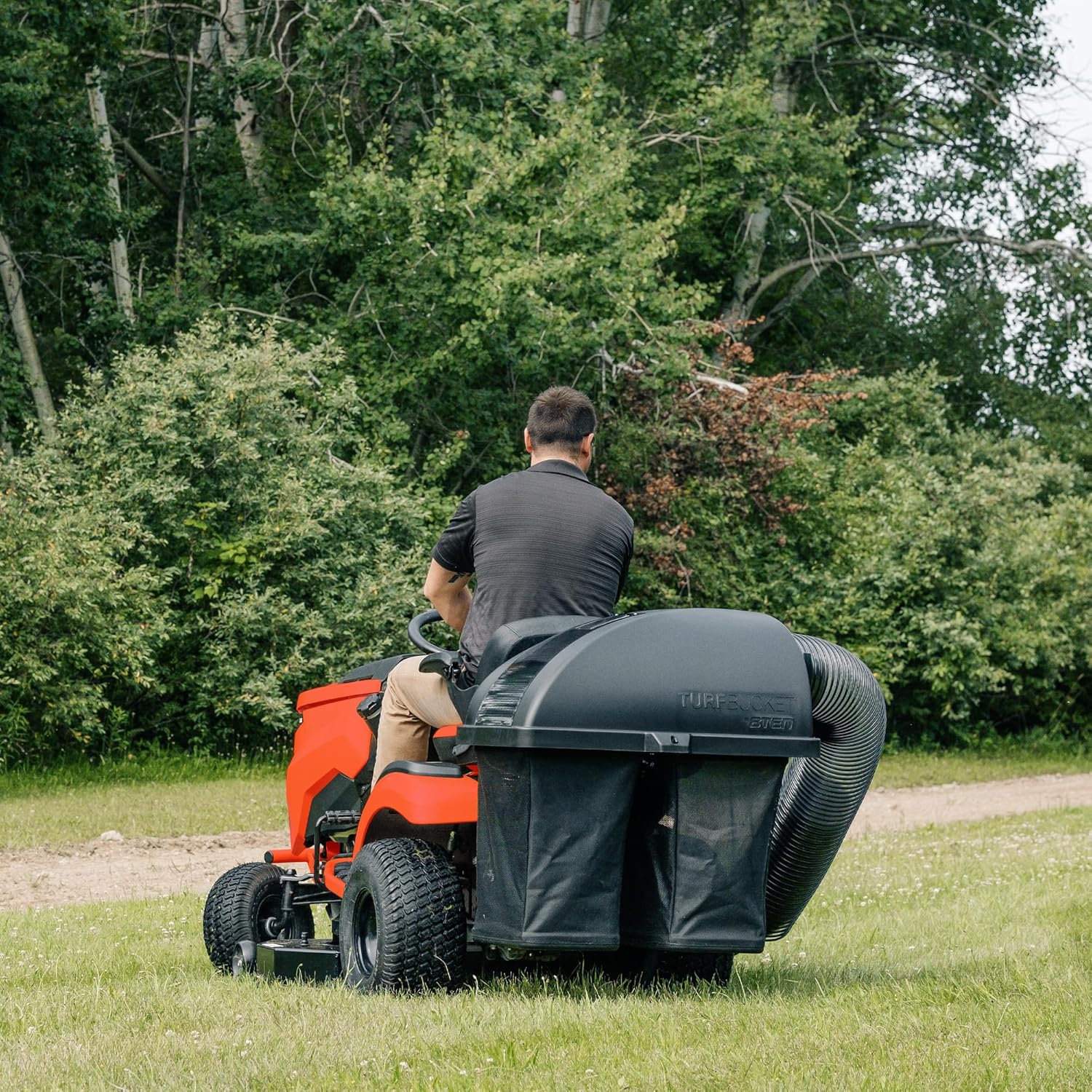 8TEN TURFBUCKET Grass Twin Bagger System for Toro Timecutter 4275C MX4275 MyRide 42 Inch FAB Deck Zero Turn