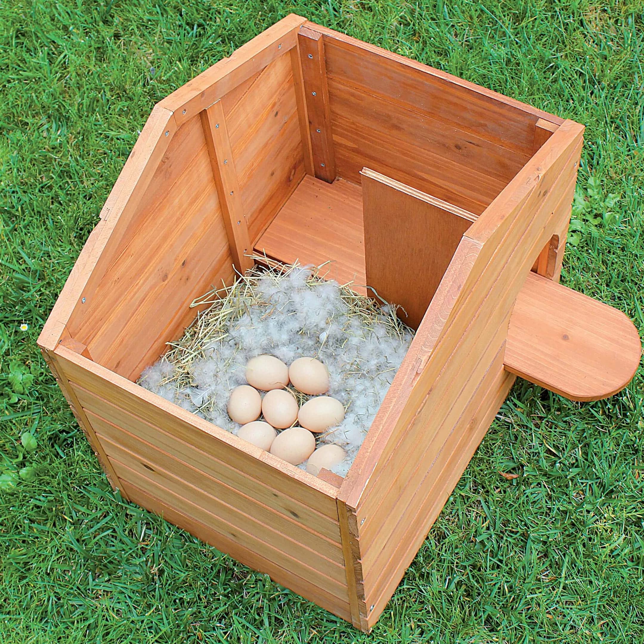 Caseta para Patos - Nido para Patos - Refugio Grande de Madera tratada