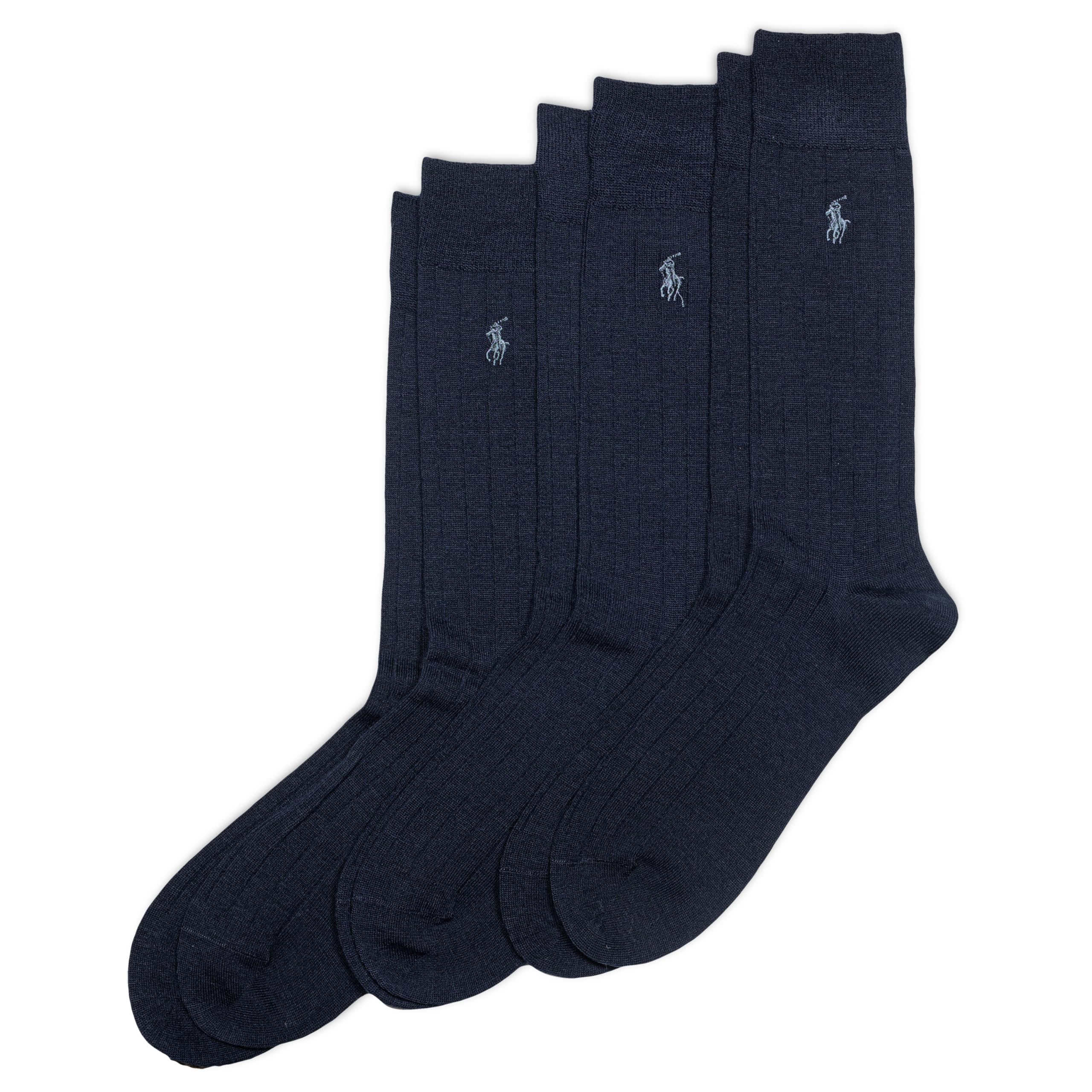 mens Merino Wool Dress Crew Socks - 3 Pair Pack - Breathable Wool & Heel-toe Reinforcement