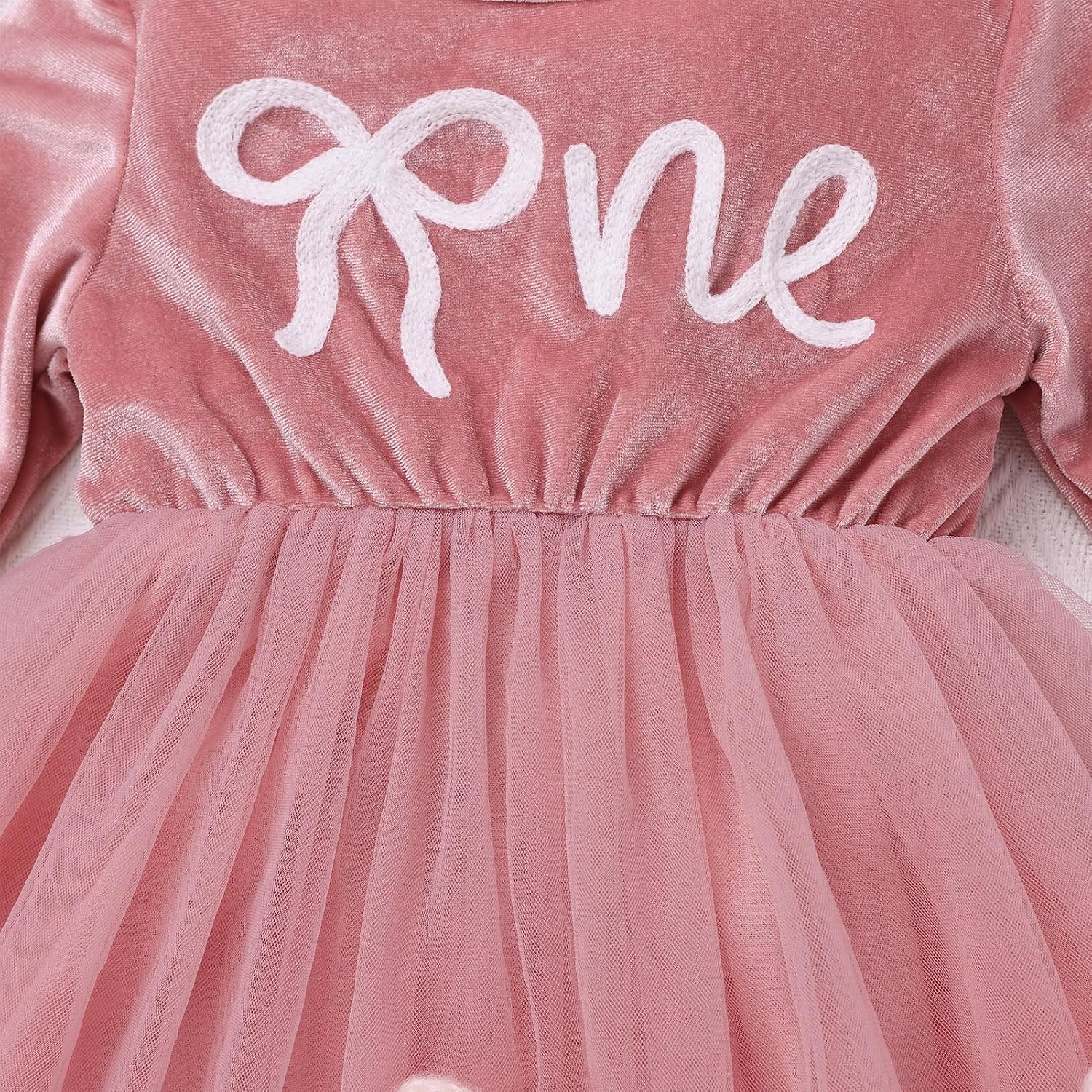 Baby Girls Winter Snowflake 1st Birthday Outfit Velvet Princess Dress + Headband Christmas Cake Smash Photo Shoot