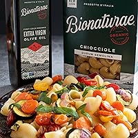 Vista 4 de Bionaturae Chiocciole - Pasta de sémola dura, Kosher, alta proteína, sin OMG, certificado USDA, sémola dura chiocciole, pasta orgánica