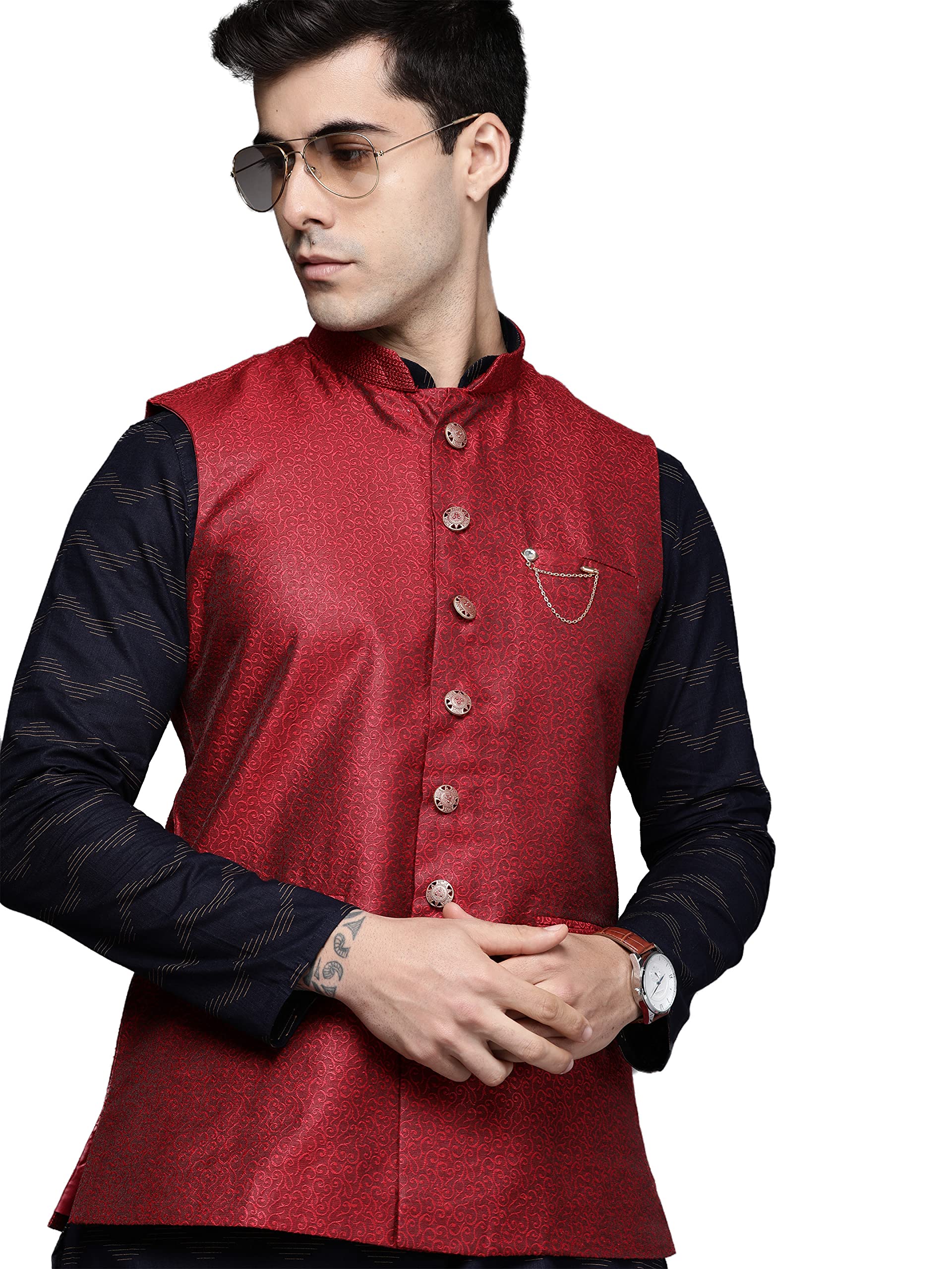 manyavar Men Nehru Jacket-picture-13